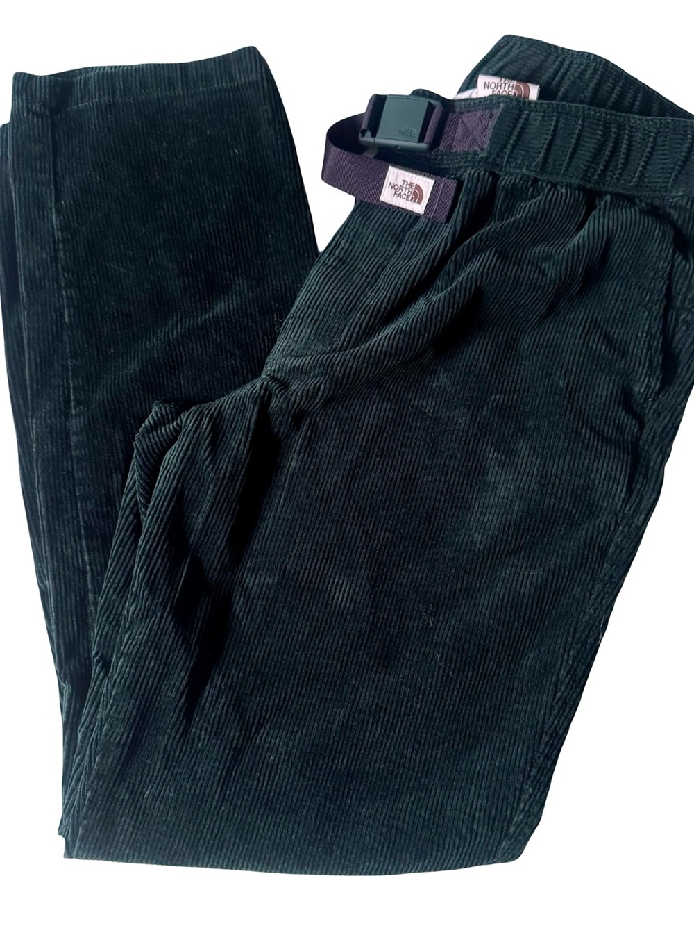 The North Face Men's Green Berkeley Corduroy Field Pants Buckle Waist Size S
